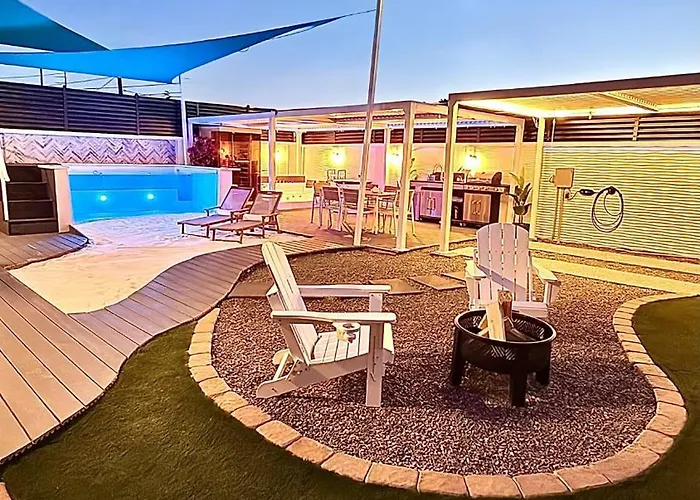 Holiday home Heated Glass Pool And *