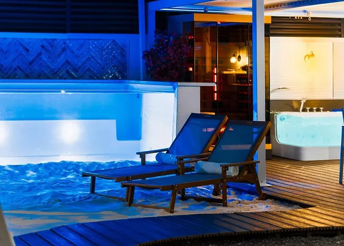 Heated Glass Pool And *