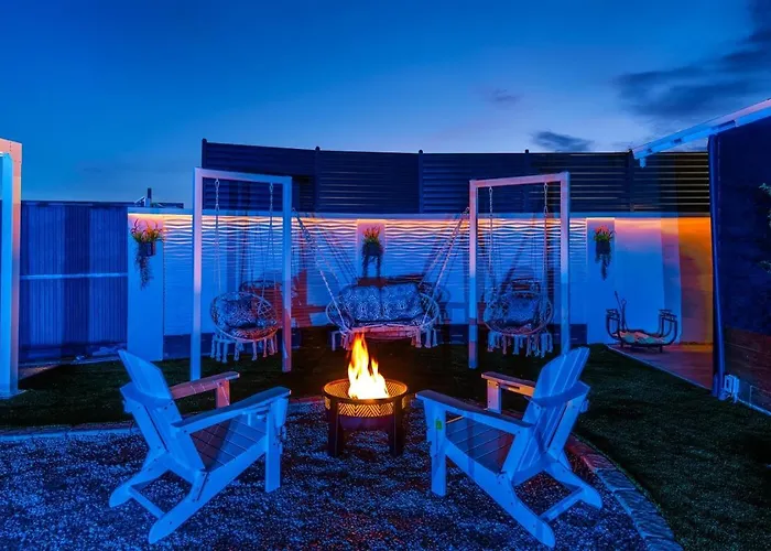 Heated Glass Pool And *